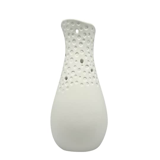 8.5" Abstract Dots DIY Ceramic Vase by Make Market®